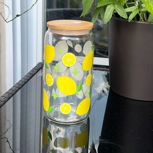 🍋 16oz Lemon Glassware 🍋